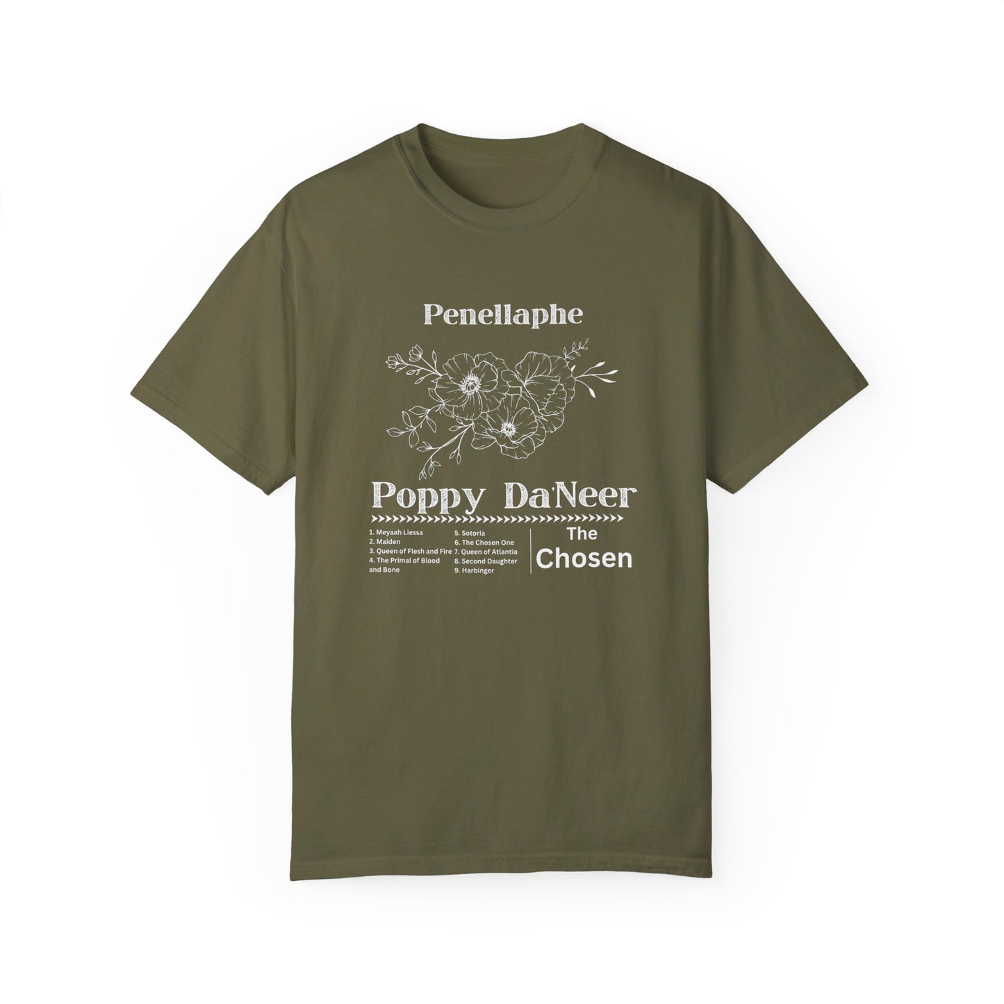 Poppy’s Many Names Comfort Colors T-Shirt, FBAA