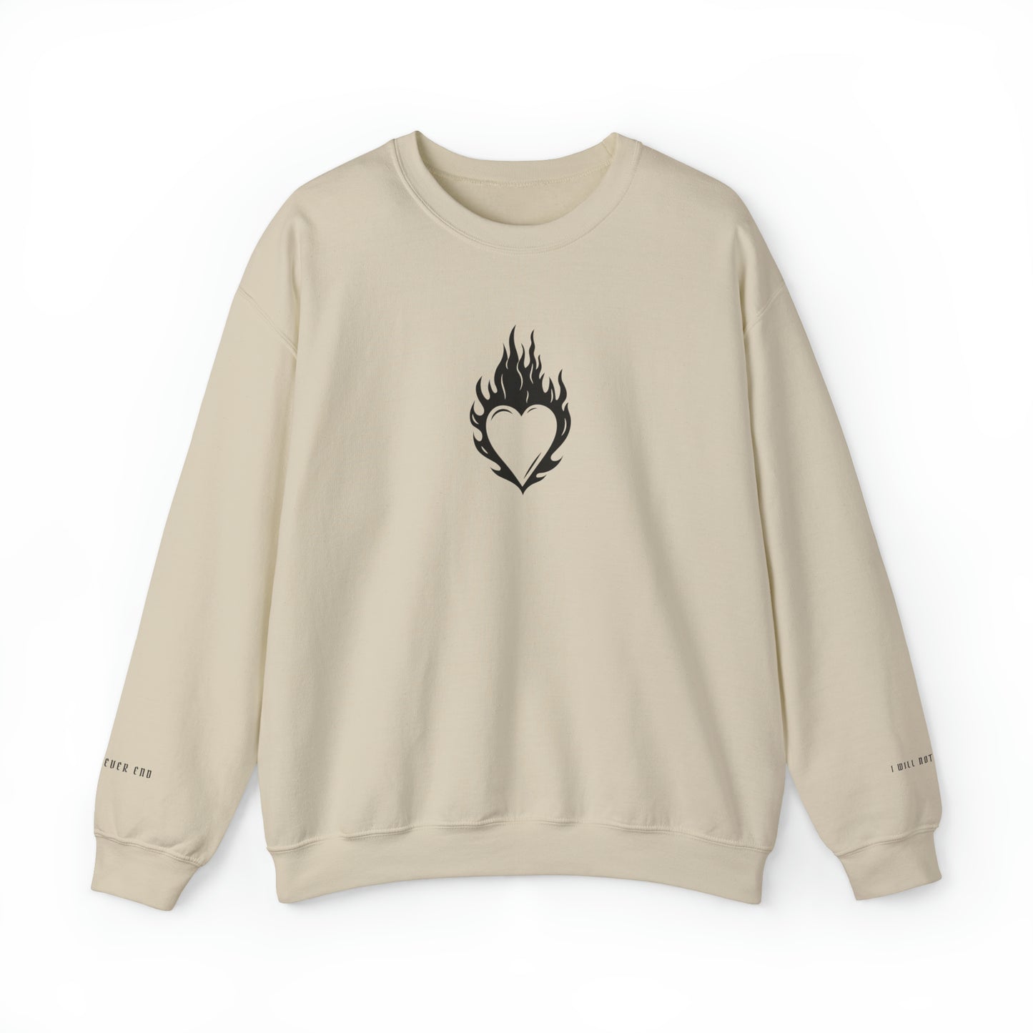 Fire Heart Crewneck Sweatshirt, Throne of Glass