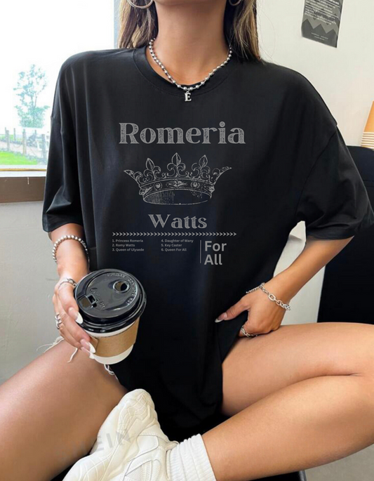 Romeria’s Many Names Comfort Colors T-Shirt, Fate and Flame