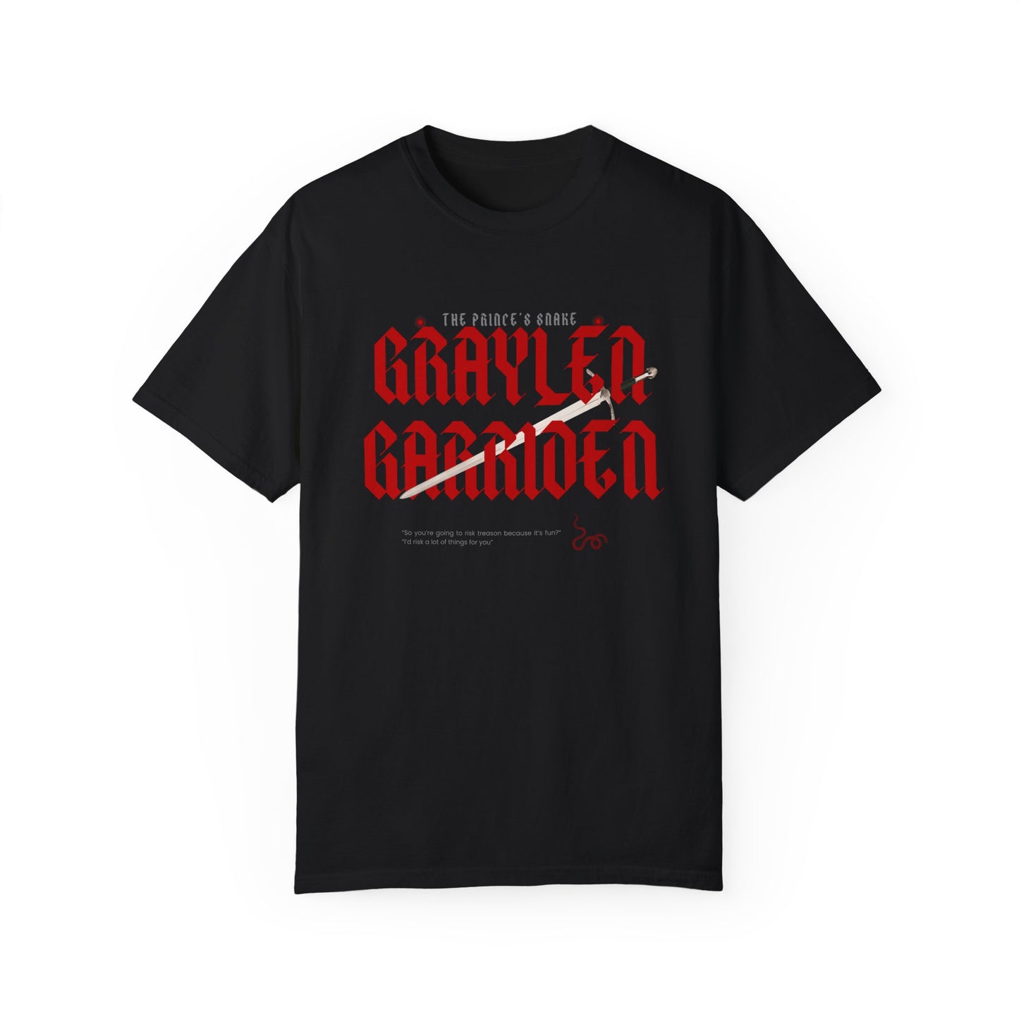 Graylen Garriden Comfort Colors T-Shirt, The Unraveled Fate