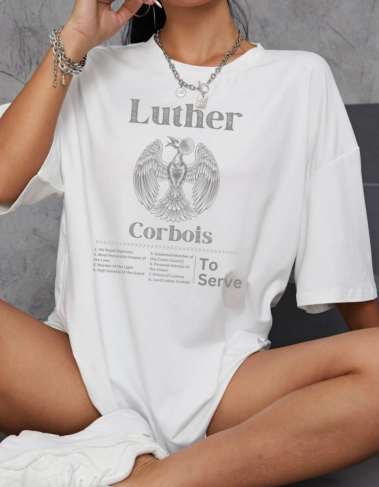 Luther Corbois’s Many Titles Comfort Colors T-Shirt