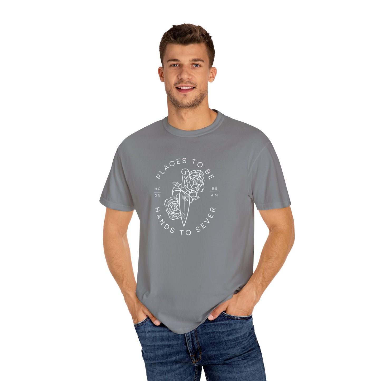 Raeve Quote Comfort Colors T-Shirt, When The Moon Hatched