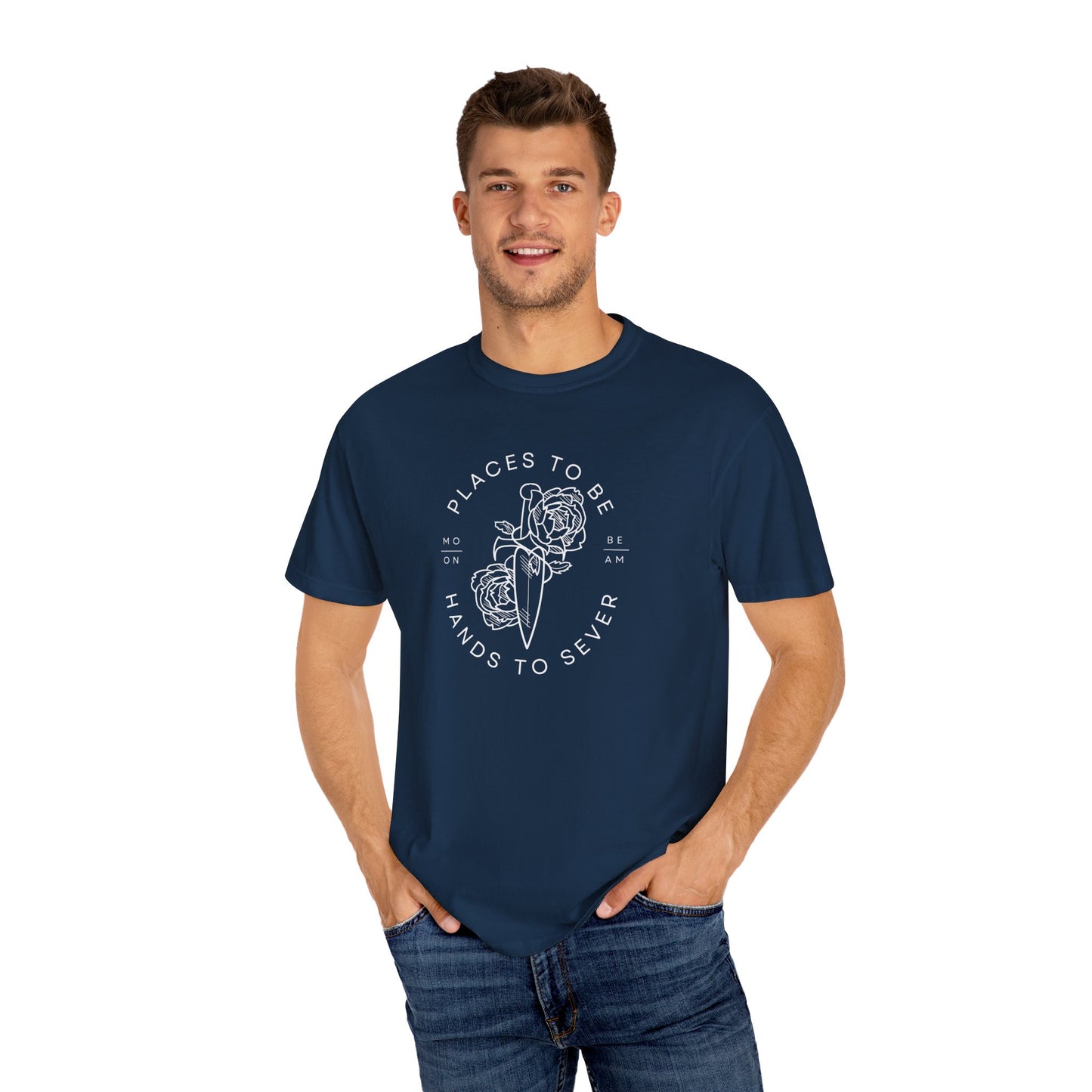 Raeve Quote Comfort Colors T-Shirt, When The Moon Hatched