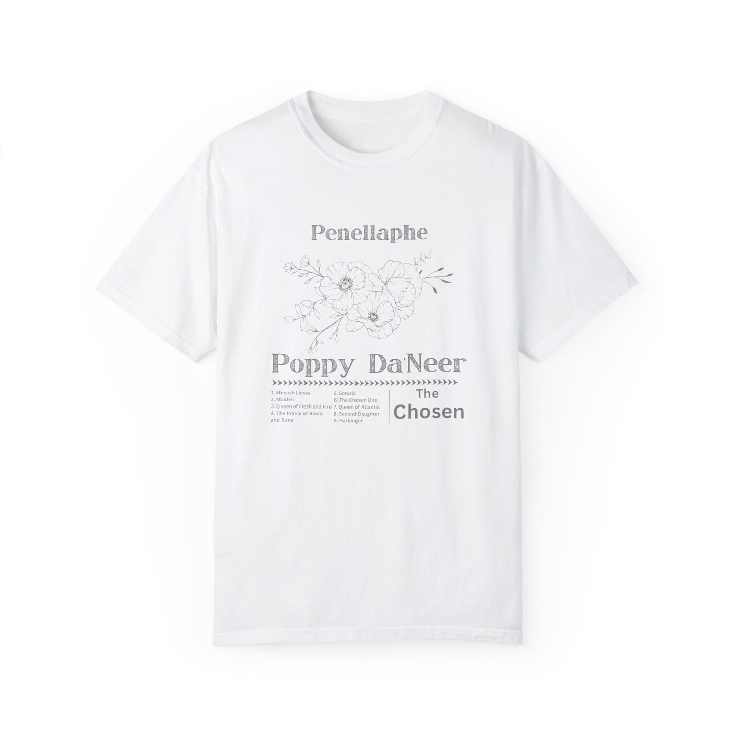 Poppy’s Many Names Comfort Colors T-Shirt, FBAA