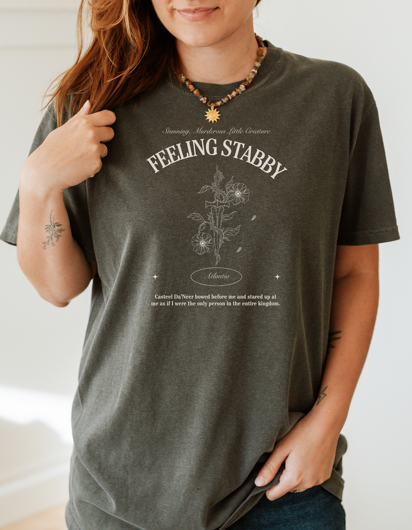 Feeling Stabby Comfort Colors T-Shirt, FBAA