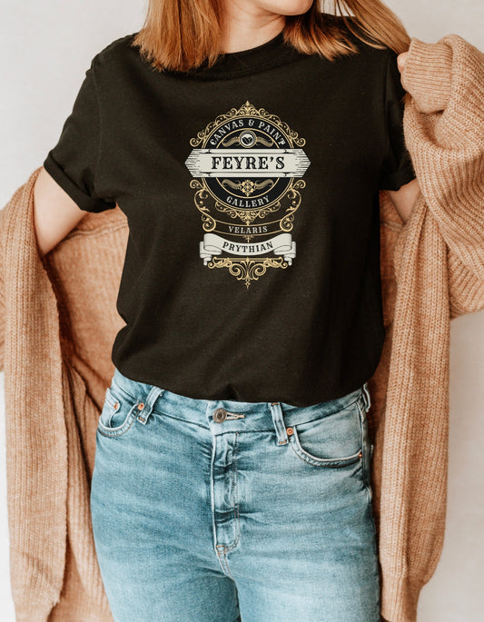 Feyre's Art Gallery Comfort Colors T-Shirt, ACOTAR